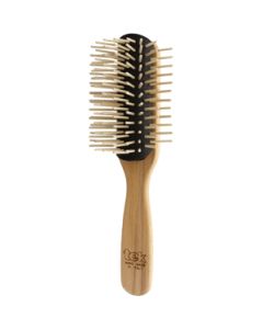 Big disassembled brush with long wooden pins