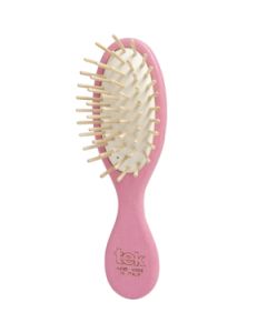 Little oval purse brush pink