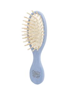Little oval purse brush light blue