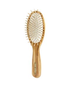 Big oval brush olive wood line