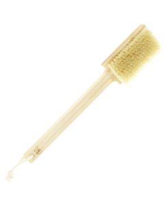 Bath brush fixed handle and ecological bristles