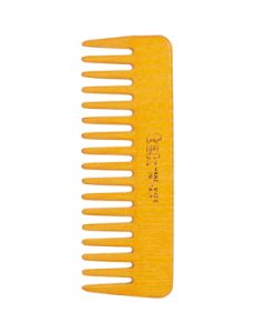 Small comb with wide teeth yellow